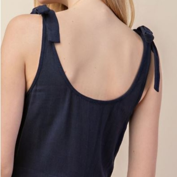 Linen Jumpsuit - Picture 3 of 3